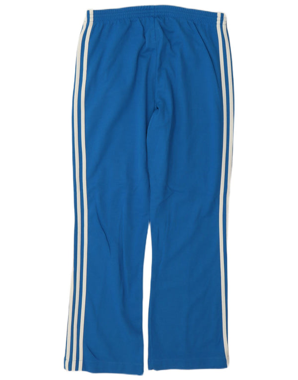 Pantaloni da tuta da uomo Adidas in cotone blu medio