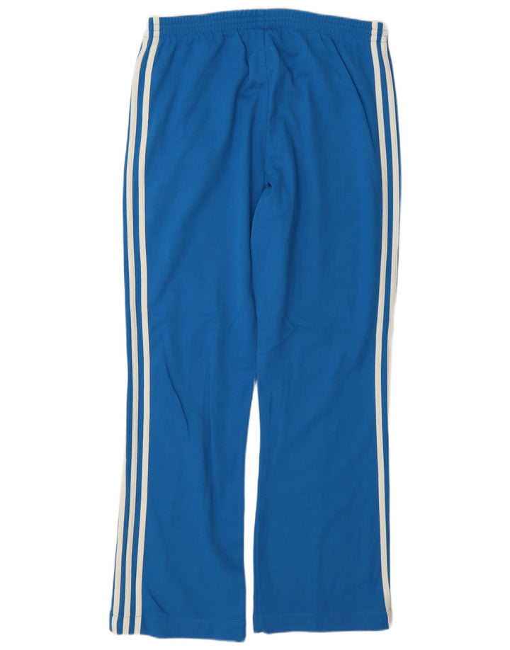 Pantaloni da tuta da uomo Adidas in cotone blu medio