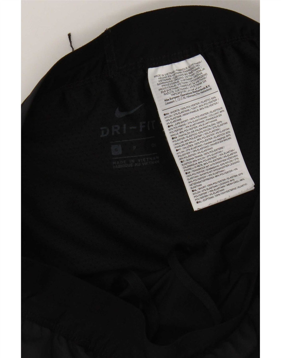 Pantaloncini sportivi Nike Dri Fit da uomo piccoli in poliestere grigio