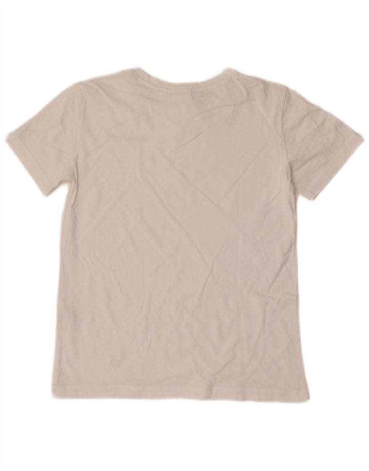T-shirt da donna Champion Top UK 10 piccola in cotone bianco