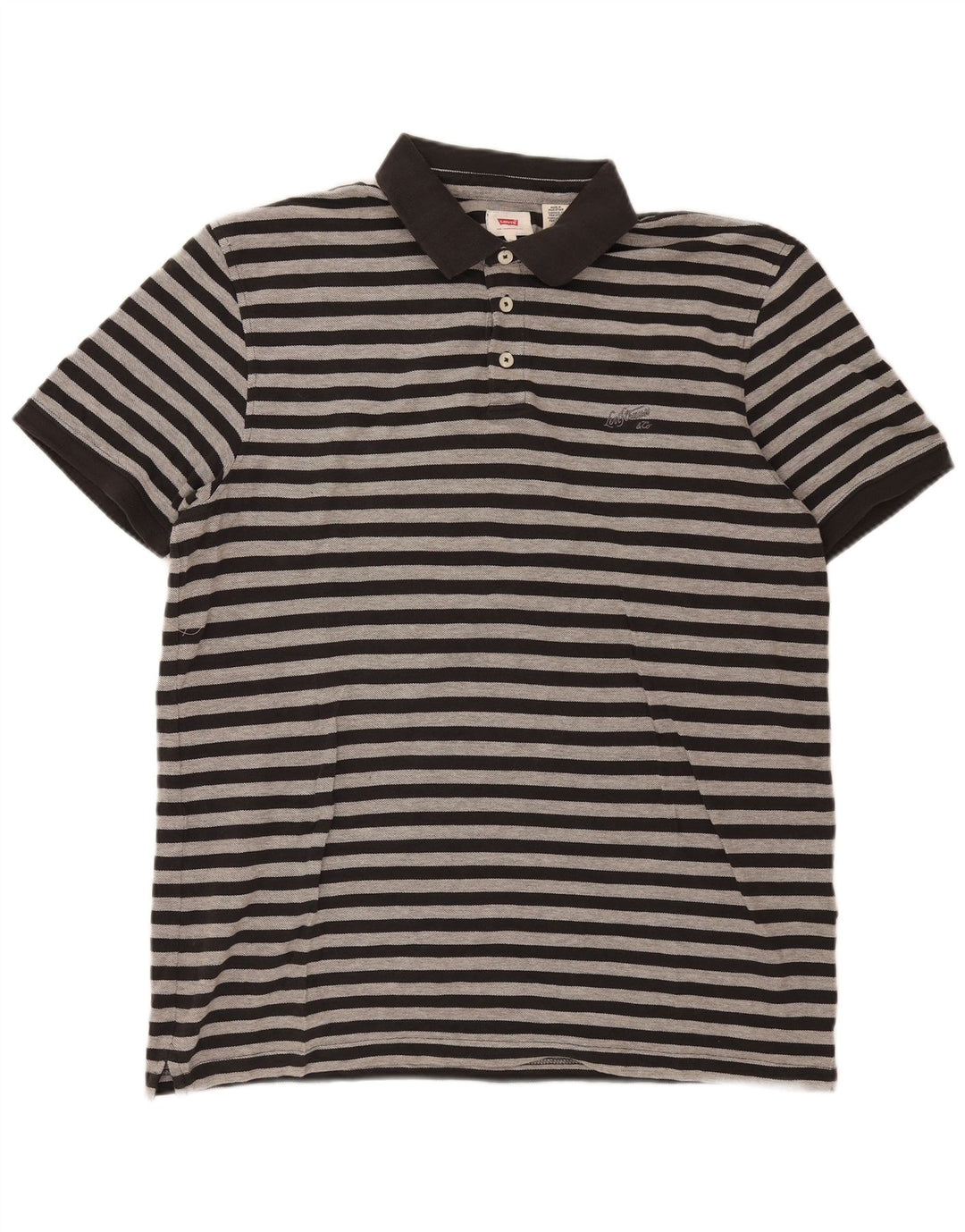 Polo Levi's da uomo XL a righe nere