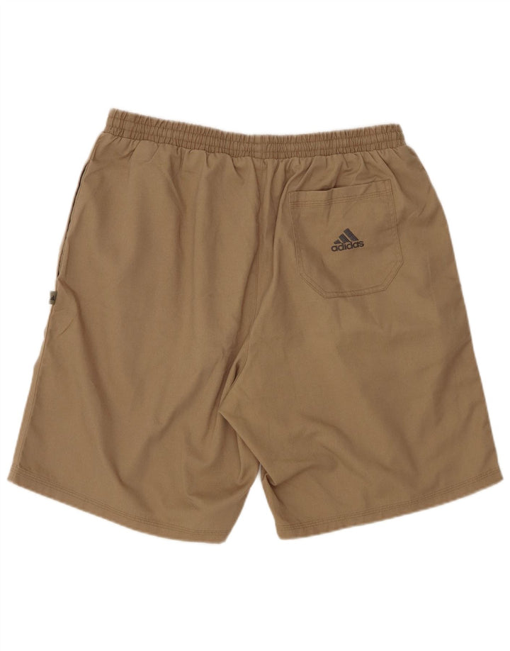 Pantaloncini casual da uomo Adidas Large W32 Beige Poliestere