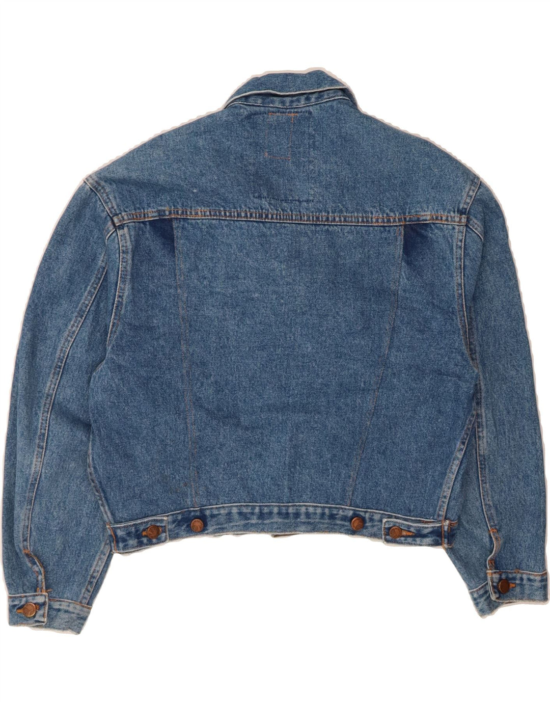 AMERICANINO Womens Denim Jacket UK 16 Large Blue Cotton Vintage Americanino and Second-Hand Americanino from Messina Hembry 