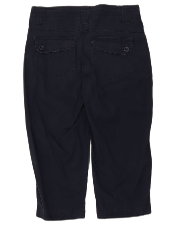 Pantaloni Capri da donna Mountain Warehouse UK 8 Small W30 L18 Blu navy