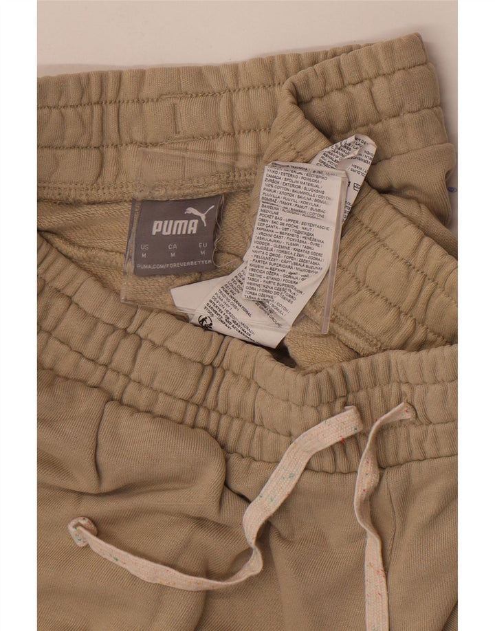 Pantaloni da tuta da uomo Puma Joggers in cotone beige medio