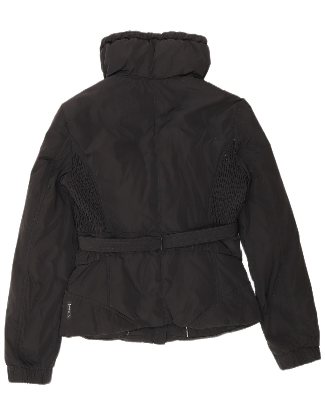 Giacca imbottita corta da donna Armani Jeans EU 42 grande poliestere nero