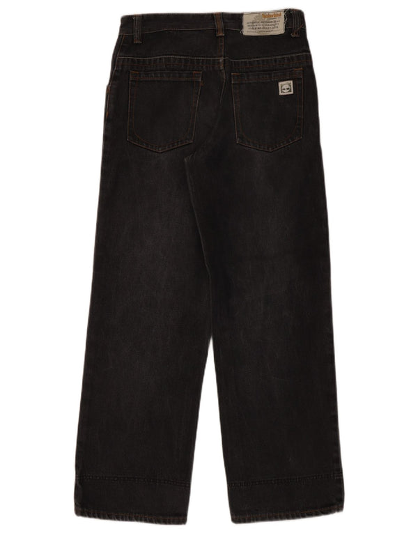 Jeans dritti per ragazzi Timberland 13-14 anni W28 L29 cotone nero