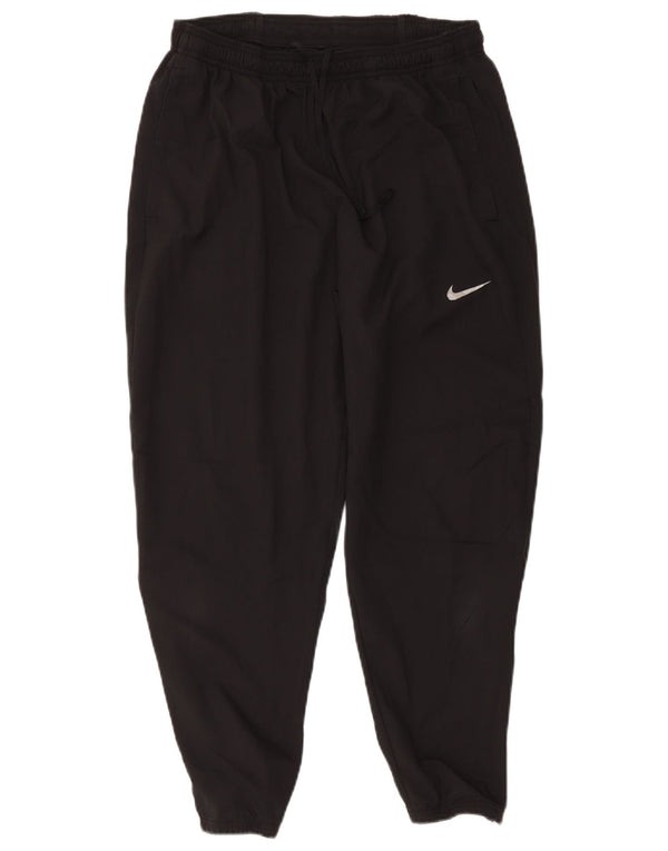 Pantaloni da tuta Nike Dri Fit Crop da uomo, da jogging, grandi, in poliestere nero
