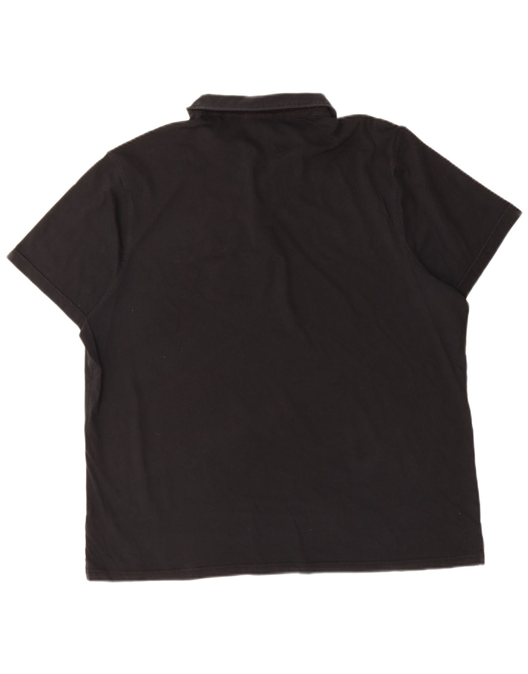 MICHAEL KORS Mens Polo Shirt 2XL Black Cotton