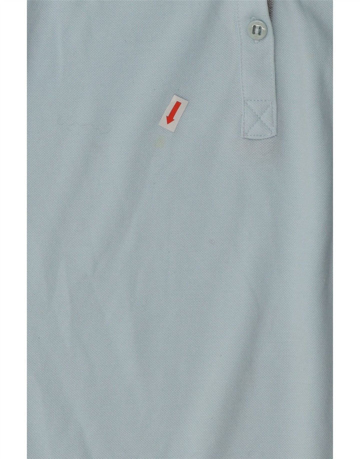 CHAMPION Womens Polo Shirt UK 16 Large Blue Cotton Vintage Champion and Second-Hand Champion from Messina Hembry 