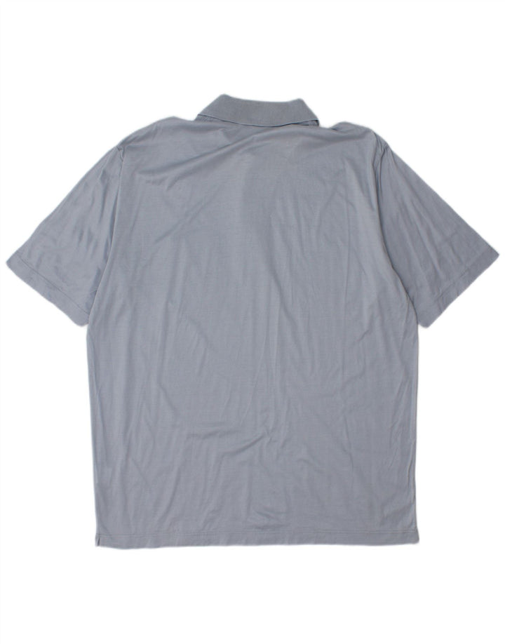 Polo Uomo Corneliani XL Blu Cotone