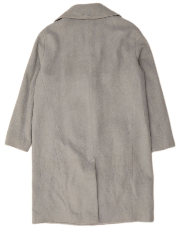 Cappotto autografo da donna Marks & Spencer UK 14 grande poliestere blu