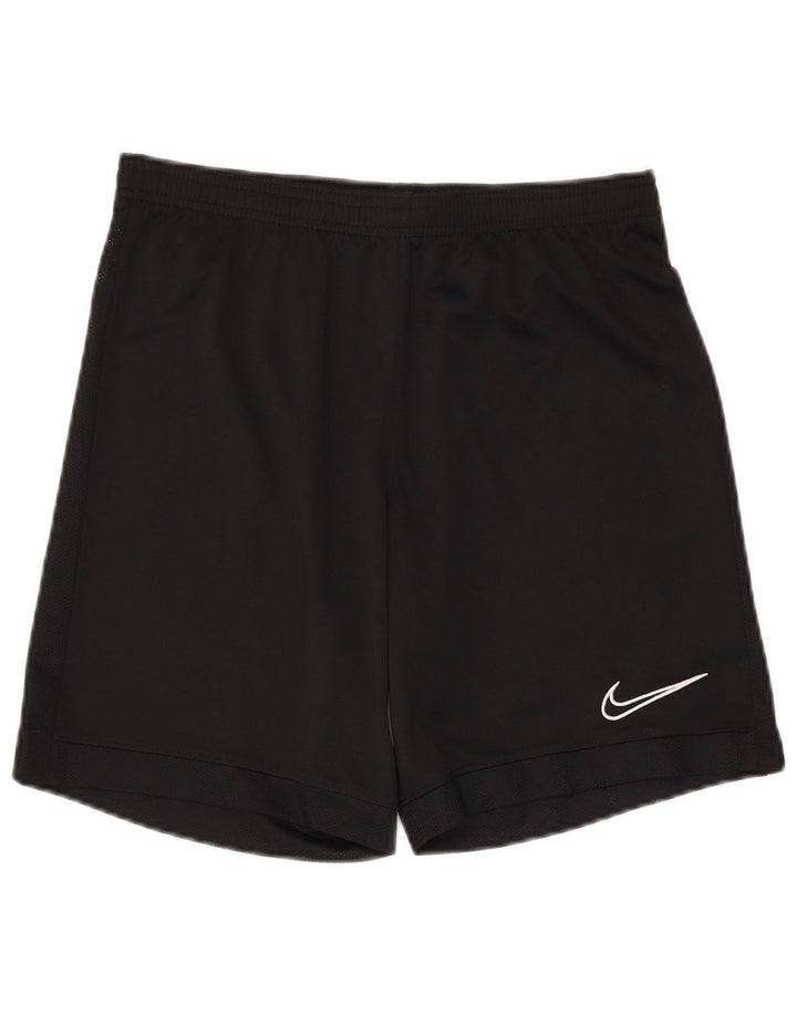 Pantaloncini sportivi Nike Dri Fit da uomo piccoli in poliestere nero