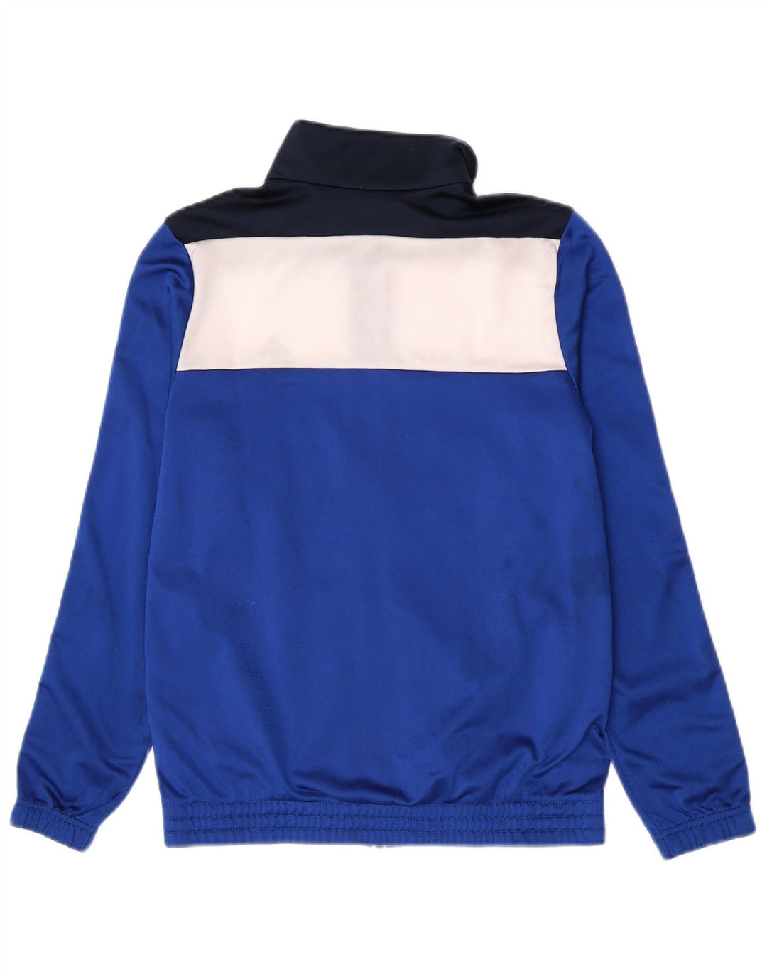 Giacca da tuta da ragazzo Adidas 13-14 anni in poliestere color block blu
