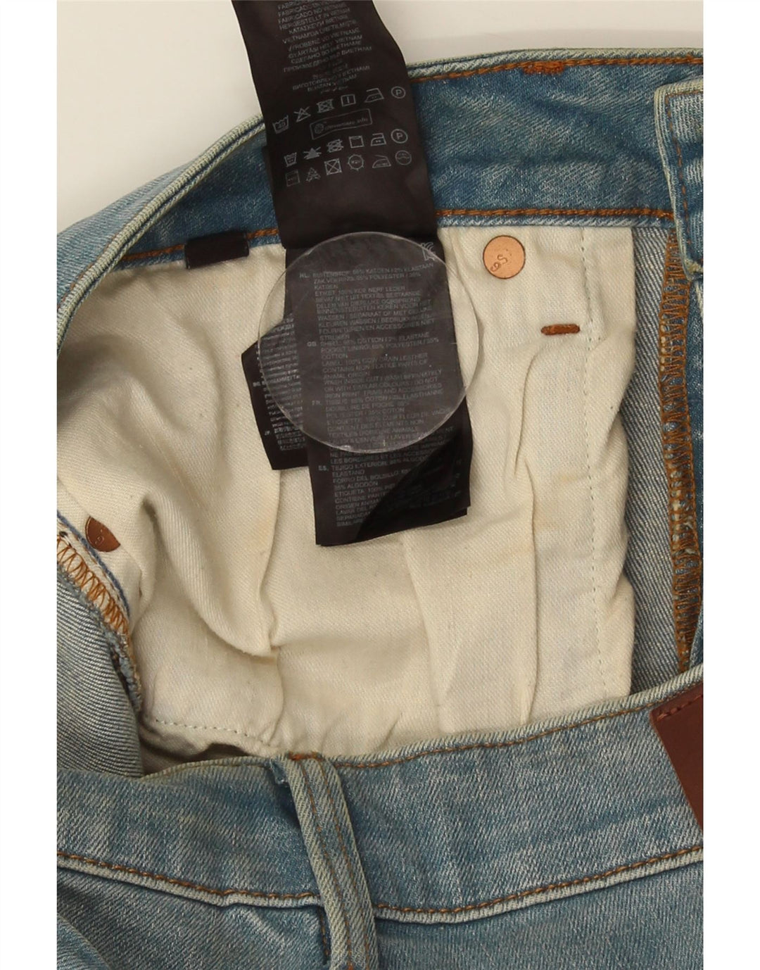 Jeans slim da uomo G-Star W33 L32 cotone blu