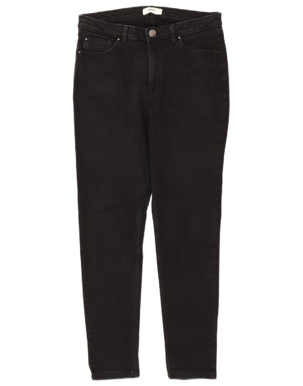 Jeans skinny da donna Marks & Spencer UK 12 medio W30 L27 cotone nero
