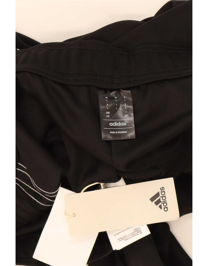 Pantaloni da tuta Adidas Aeroready da uomo grandi in poliestere nero