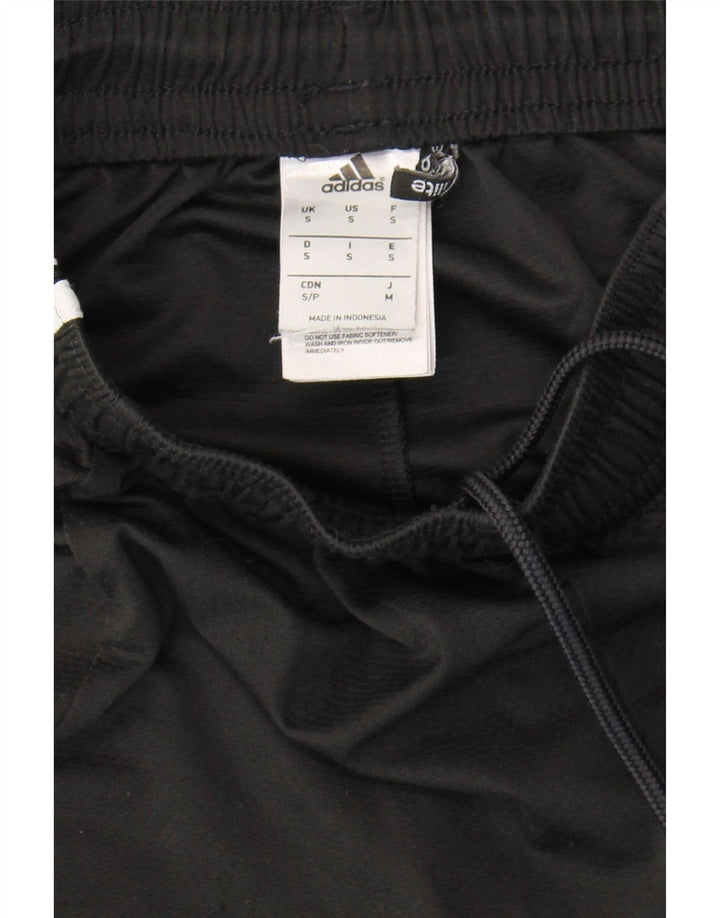 ADIDAS Mens Sport Shorts Small  Black Polyester Vintage Adidas and Second-Hand Adidas from Messina Hembry 