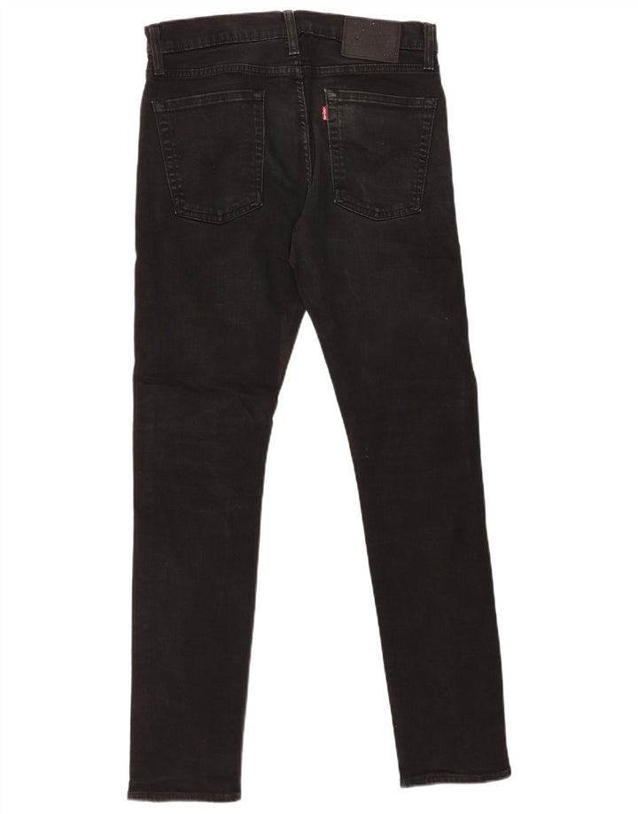Jeans Levi's Uomo 501 Slim W31 L32 Cotone Nero