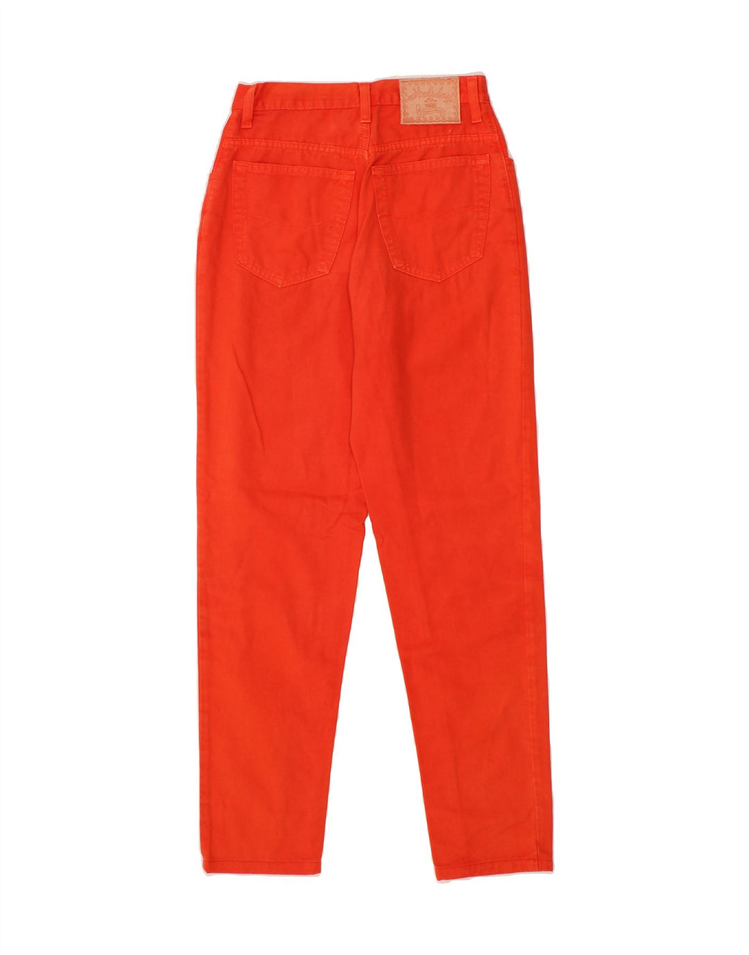 HOLIDAY Womens Tapered Jeans IT 42 Medium W28 L28  Red Cotton Vintage Holiday and Second-Hand Holiday from Messina Hembry 