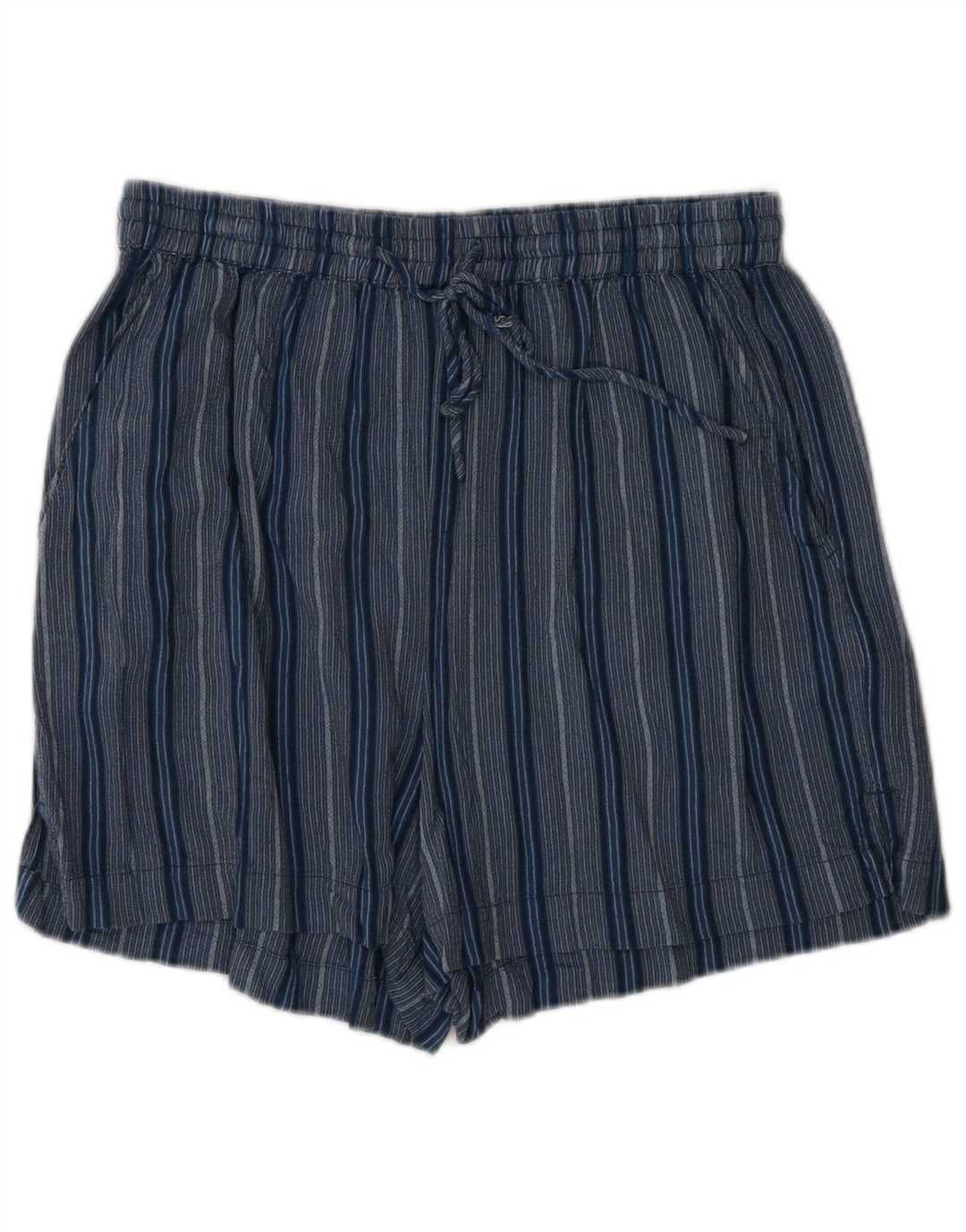 Pantaloncini casual da donna Topshop medi W28 a righe blu