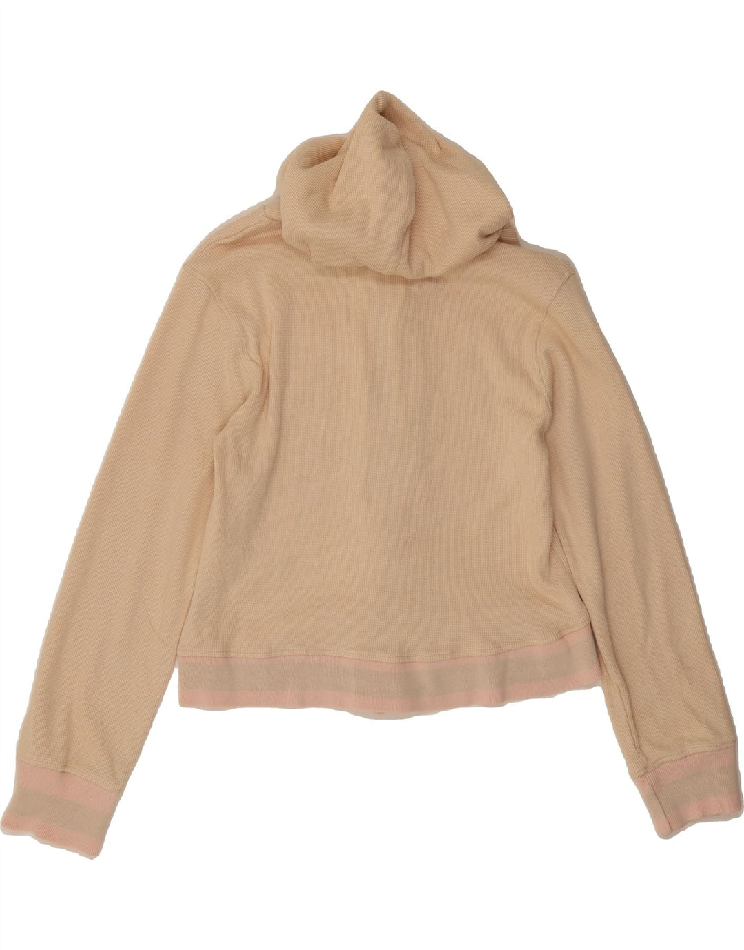 OASIS Womens Zip Hoodie Sweater UK 12 Medium Beige Polyester Vintage Oasis and Second-Hand Oasis from Messina Hembry 