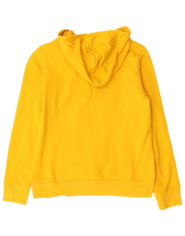 Gap Felpa con cappuccio oversize con grafica da donna UK 6 XS Cotone giallo