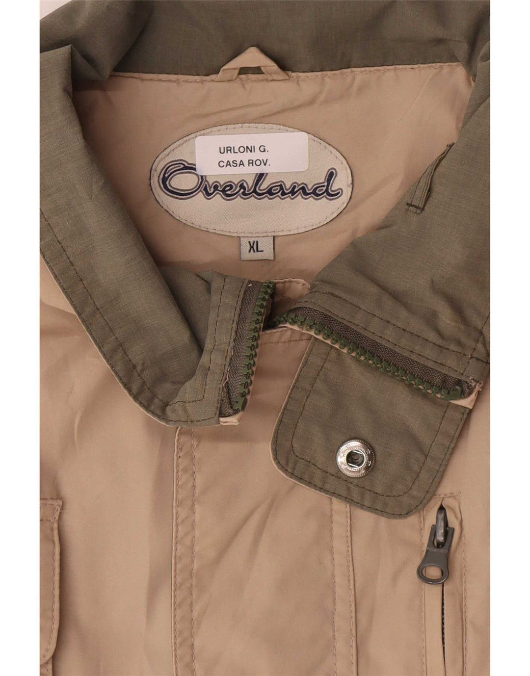 Giacca multiuso da uomo Overland UK 42 XL Cotone beige