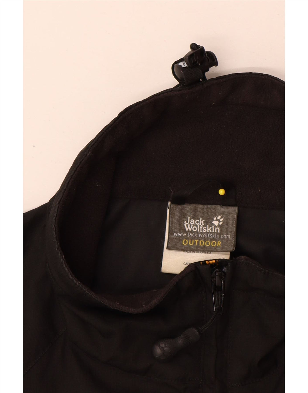 Giacca a vento da uomo Jack Wolfskin UK 38 poliestere nero medio