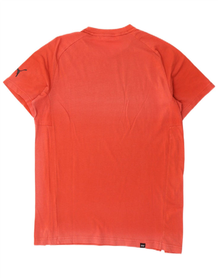 T-shirt grafica da uomo Puma Large rossa