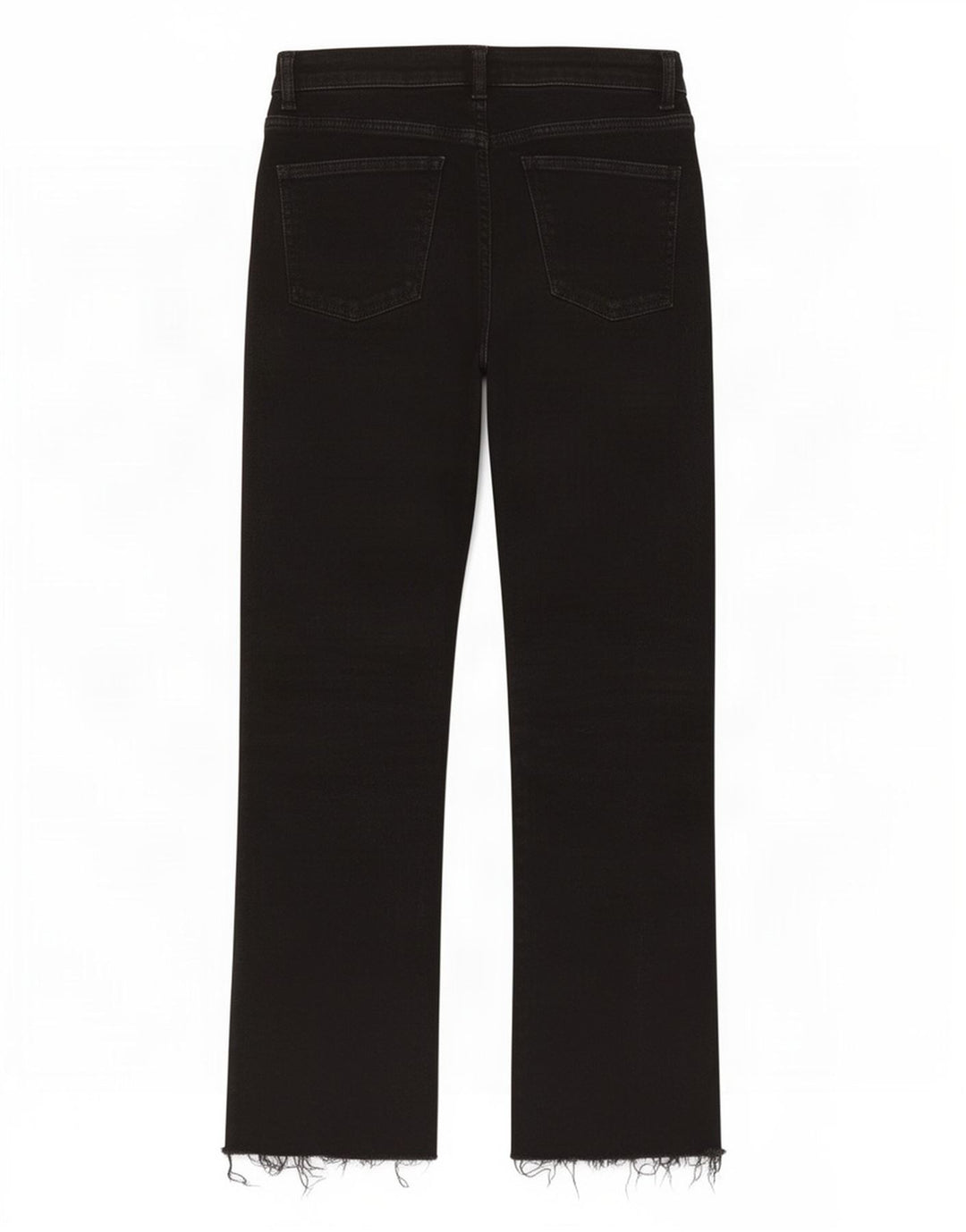 Jeans dritti corti da donna Zara EU 38 piccoli W28 neri