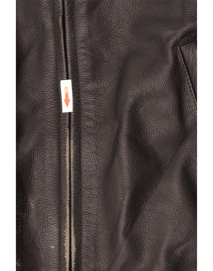 Giacca Dainese Graphic Racer da uomo UK 36 Small Nera in pelle color block