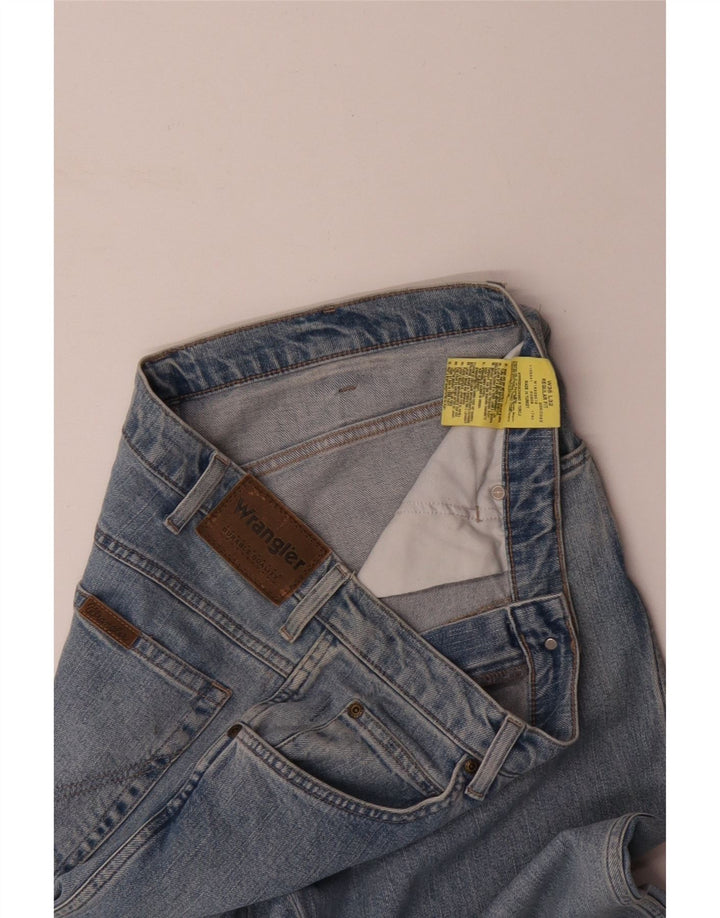 Jeans dritti da uomo vestibilità regolare WRANGLER W36 L32 cotone blu