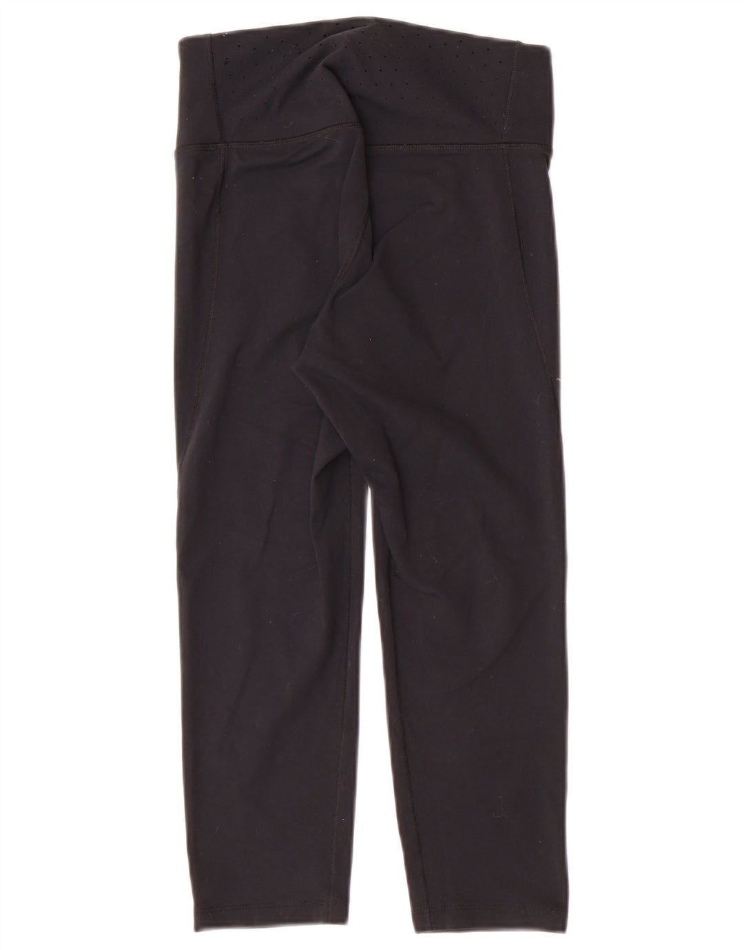 Leggings Capri Dri Fit da donna NIKE UK 8 piccoli in nylon nero