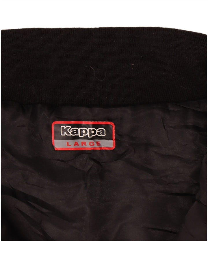 Gilet imbottito da uomo Kappa UK 40 grande poliestere nero