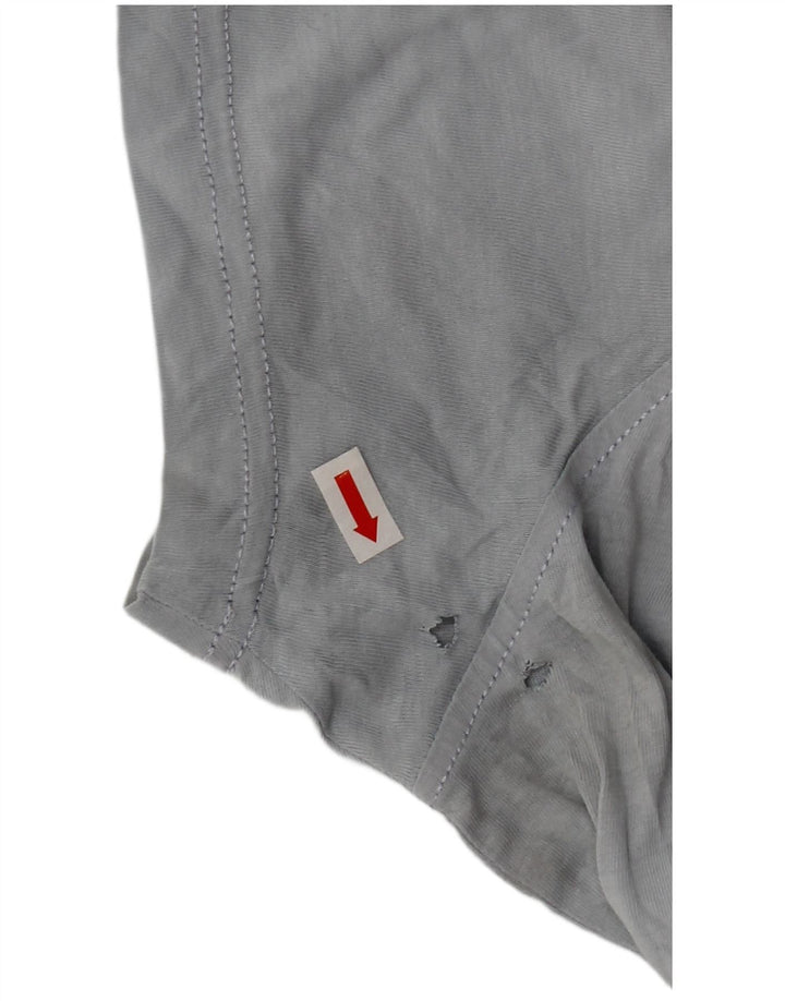 T-shirt da uomo Tommy Hilfiger Top grande in cotone blu