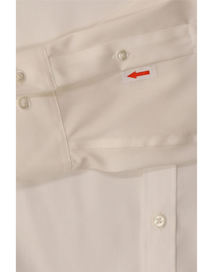Camicia slim fit da uomo Tommy Hilfiger taglia 16 grande bianca