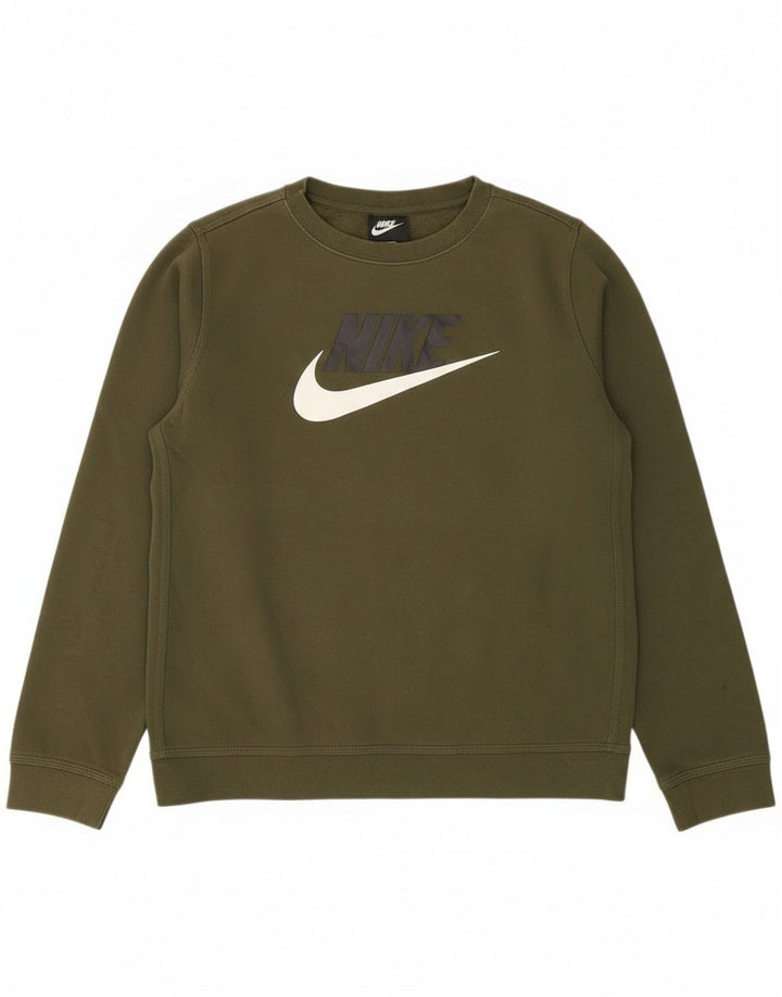 Felpa grafica da ragazzo Nike Standard Fit 13-14 anni XL Cachi