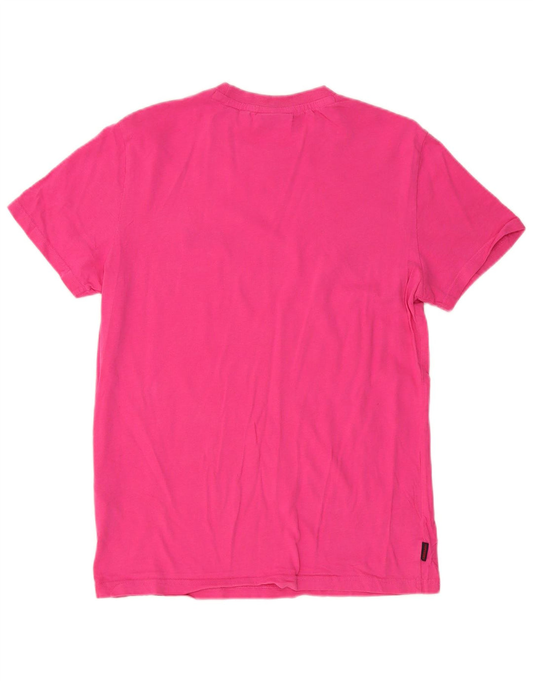 T-shirt da uomo Superdry Top Large in cotone rosa