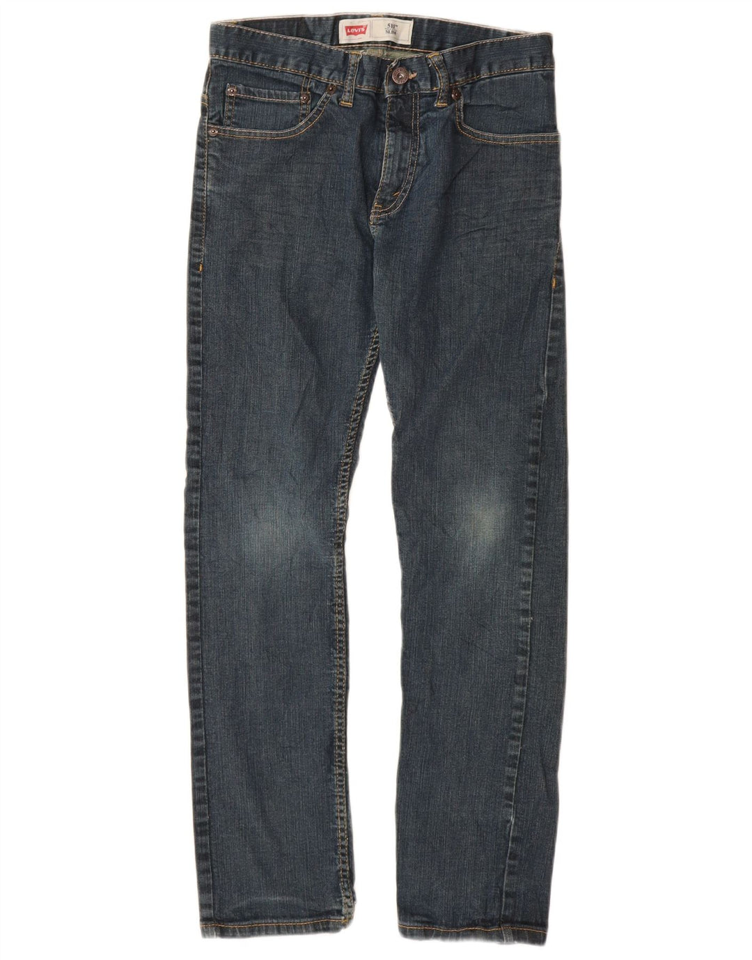 Levi's Ragazzi 511 Jeans Slim 15-16 anni W28 L28 Cotone Blu