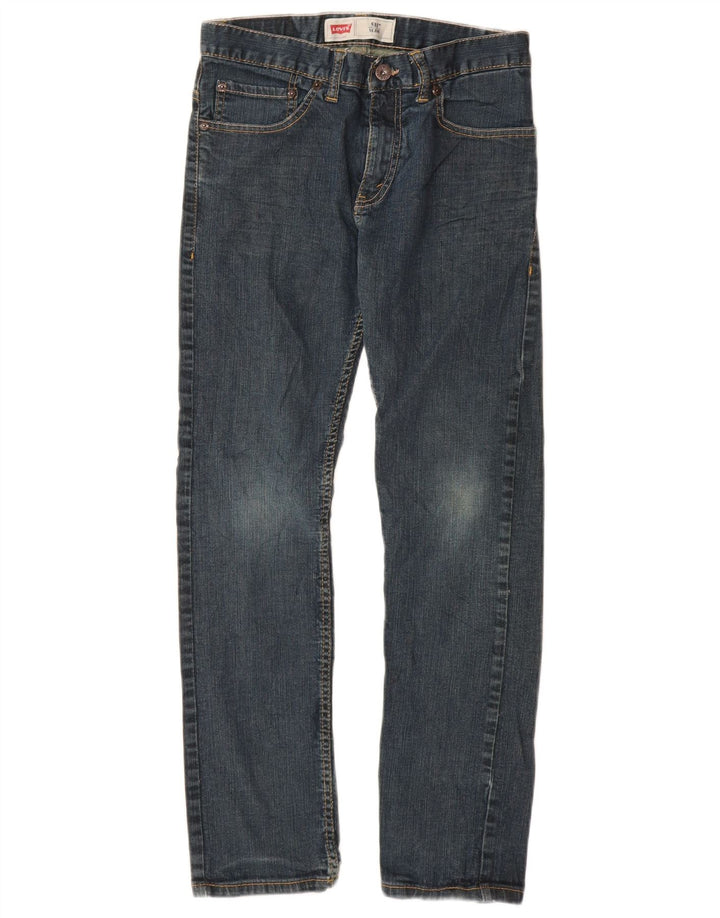 Levi's Ragazzi 511 Jeans Slim 15-16 anni W28 L28 Cotone Blu