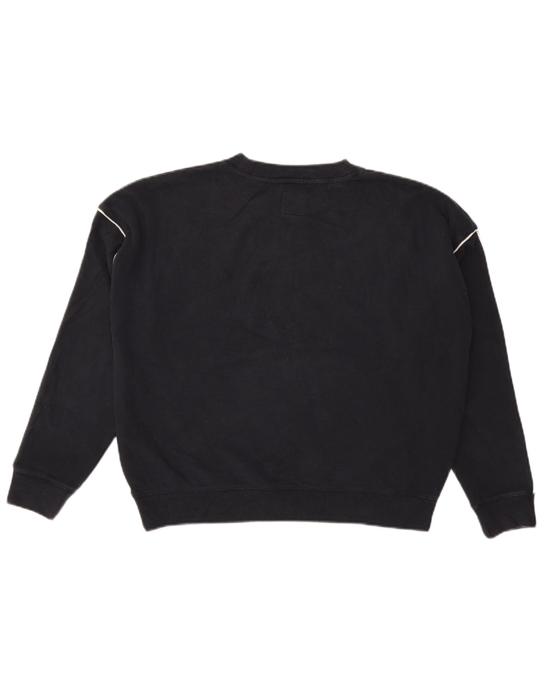 Jack Wills Donna Salcombe Felpa Maglione UK 10 Piccolo Blu Navy