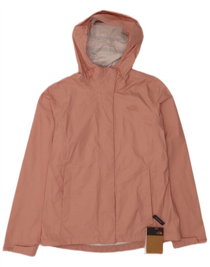 Giacca antipioggia con cappuccio da donna The North Face UK 14 Nylon rosa medio