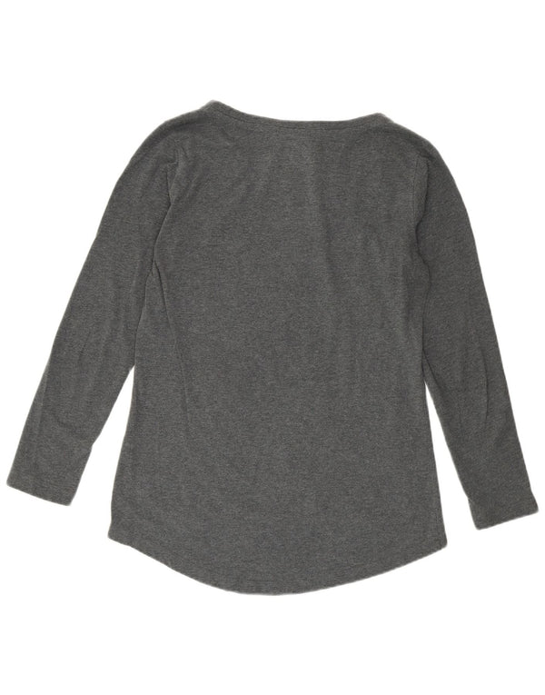 CHAMPION T-shirt grafica da donna con vestibilità Heritage UK 14 Large Grigio