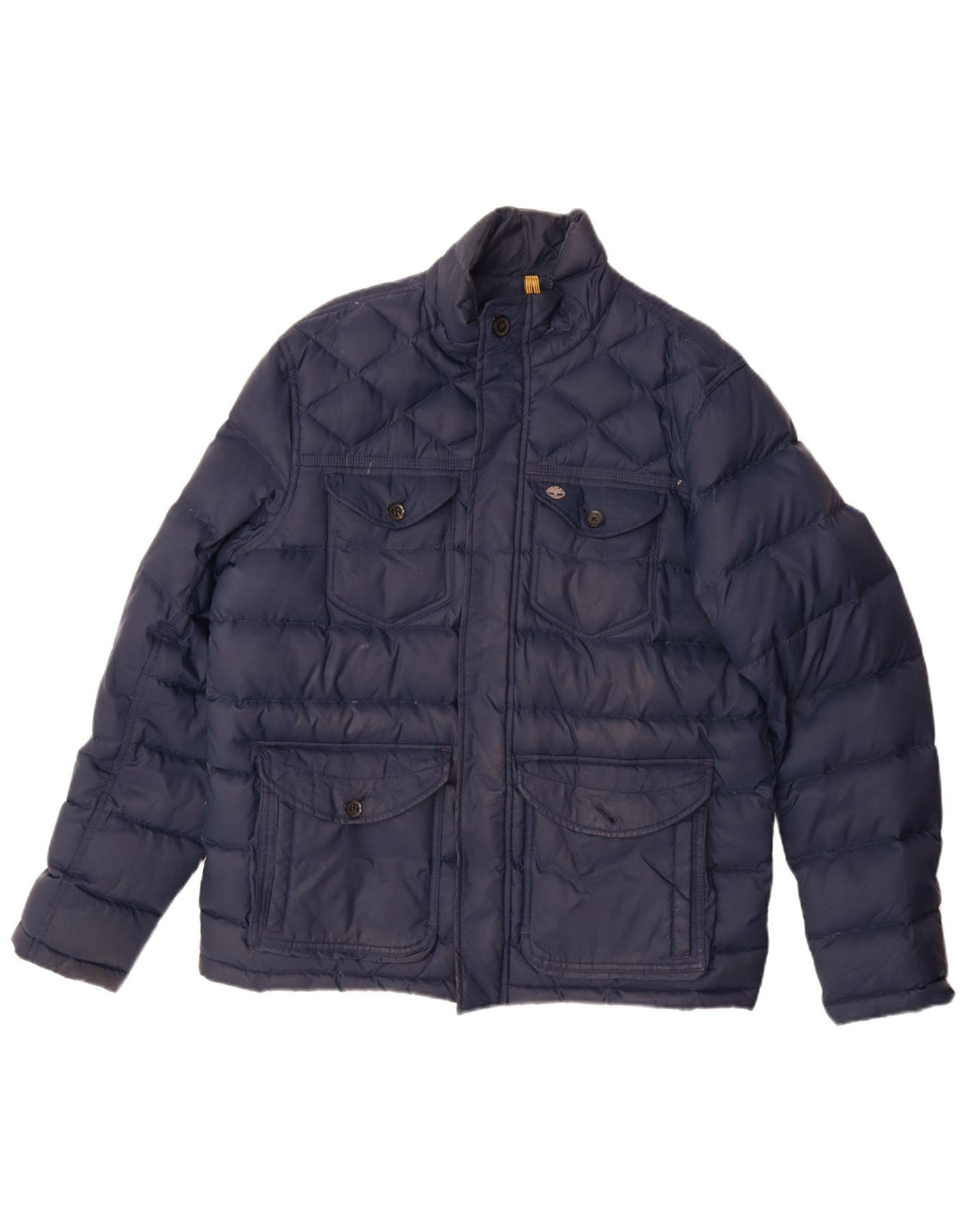 Giacca imbottita da uomo Timberland UK 40 Large in nylon blu navy