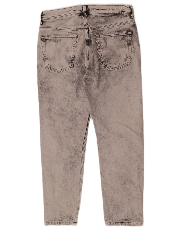Jeans affusolati da uomo Zara EU 40 medio W31 L26 cotone grigio