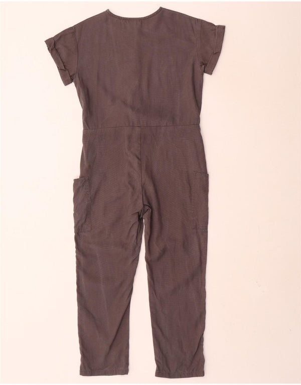 Tuta Bambina Benetton 7-8 Anni Lyocell Grigio Medio