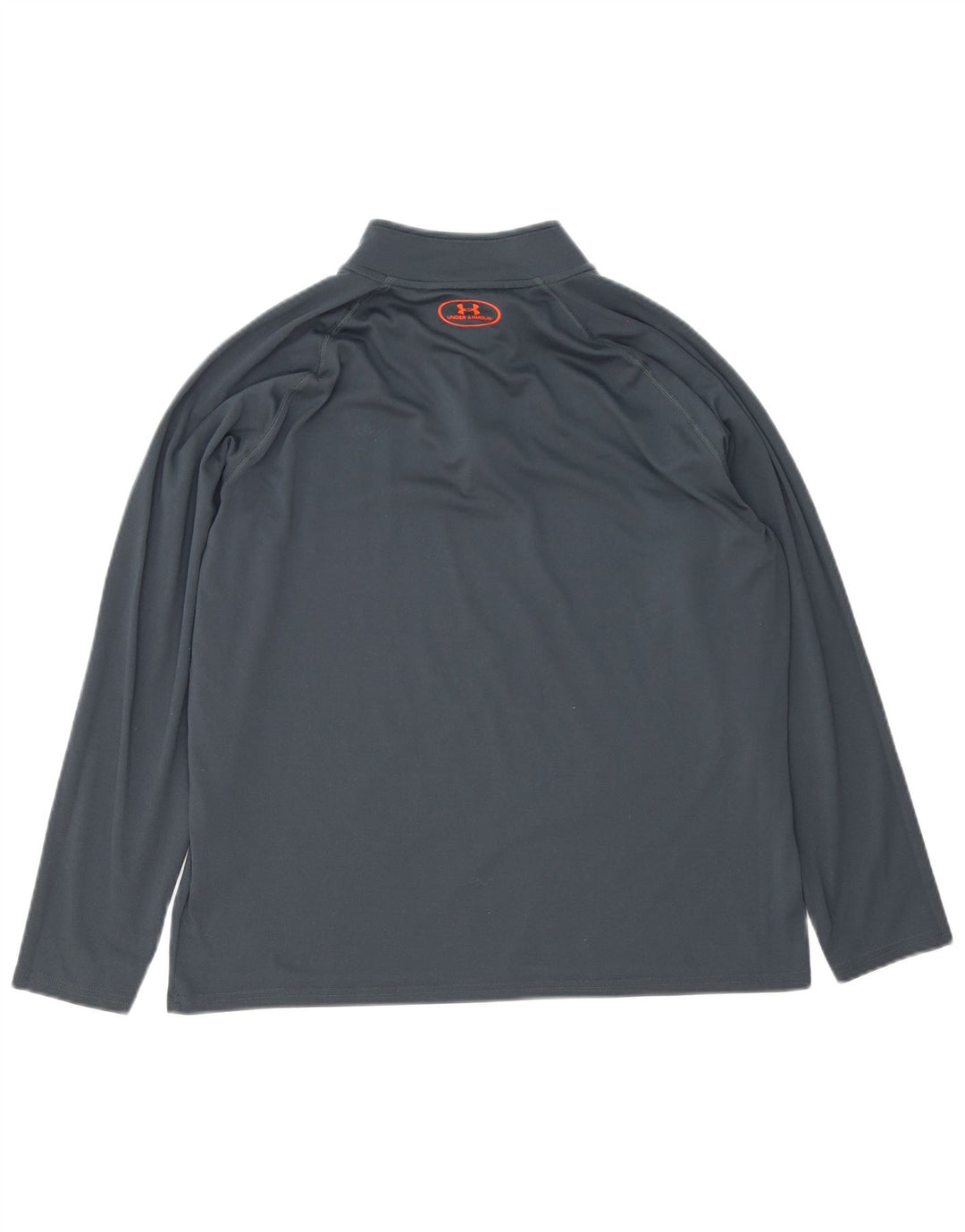 Under Armour Uomo Heat Gear Zip Collo Pullover Tuta Top Grande Grigio