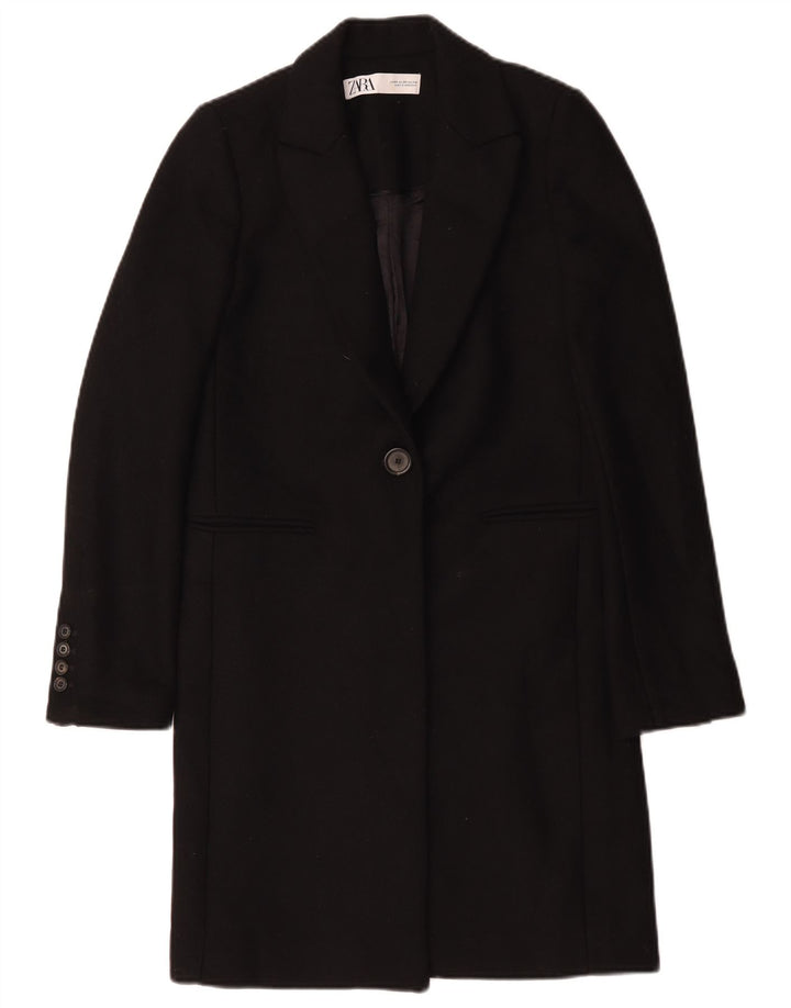Cappotto Zara da donna UK 6 XS poliestere nero
