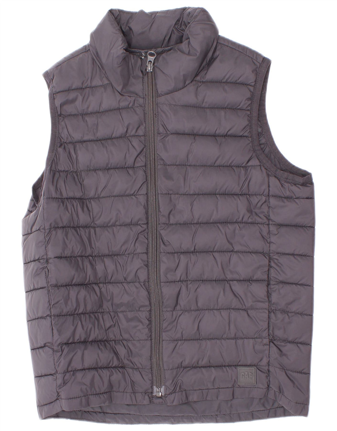 Gilet imbottito per ragazzi Gap 6-7 anni piccolo in nylon blu navy